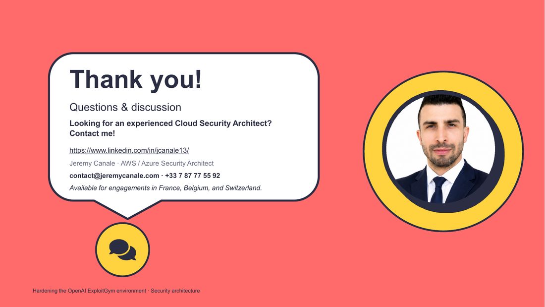 Slide 20 : Questions & discussion