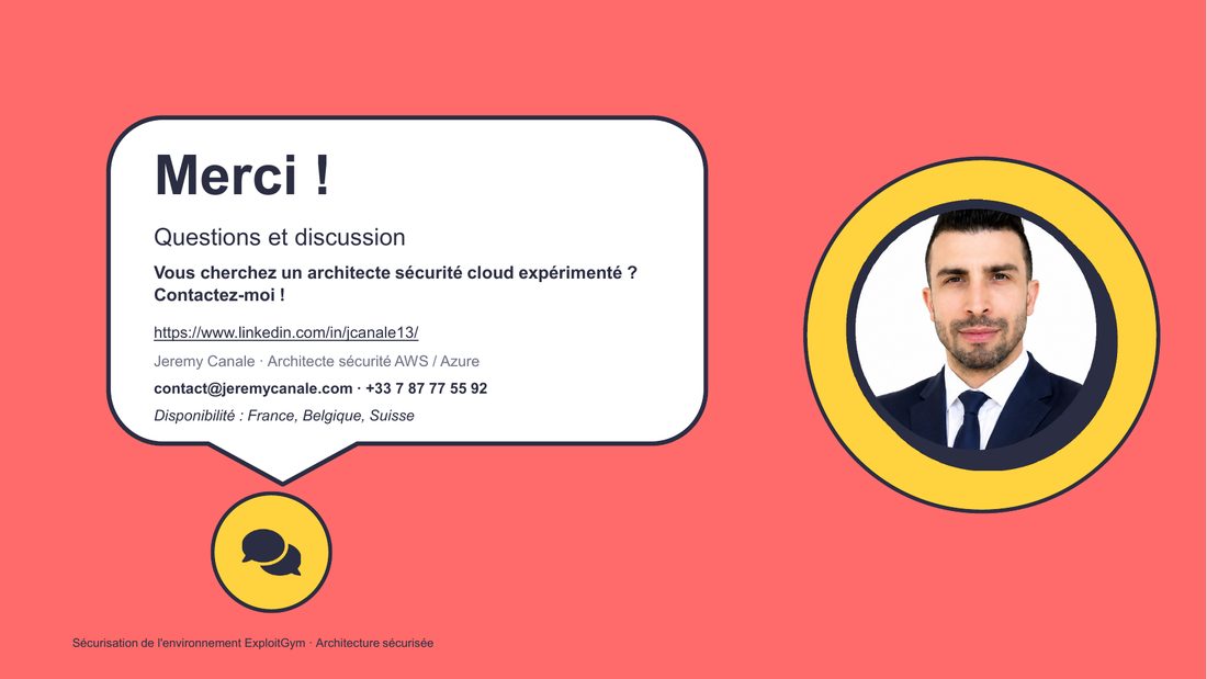 Slide 20 : Questions et discussion